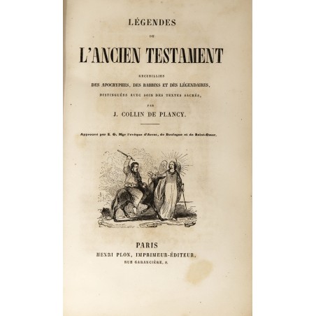 L Gendes De Lancien Testament Recueillies Des Apocryphes Des Rabbins