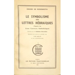 Le Symbolisme des Lettres...