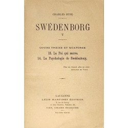 Swedenborg. V. Cours treize...