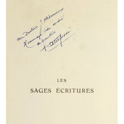Les sages écritures. Essai...
