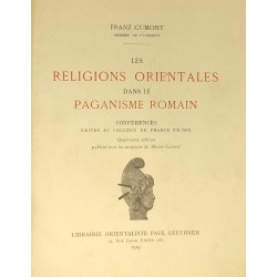 Les religions orientales...