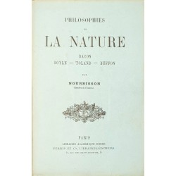 Philosophies de la Nature....