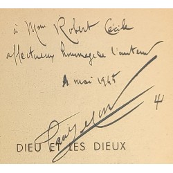 Dieu et les Dieux. Dieu...