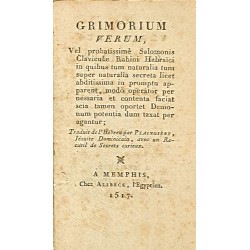 [Grimoire véridique]...