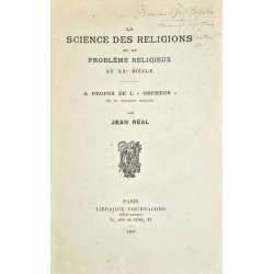 LA SCIENCE DES RELIGIONS et...