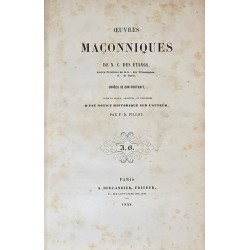 Œuvres maçonniques. Mises...