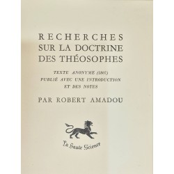 Recherches sur la doctrine...