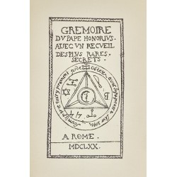 [GRIMOIRE] Gremoire (sic)...