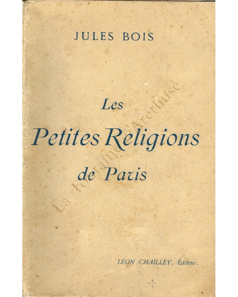 Les petites religions de Paris