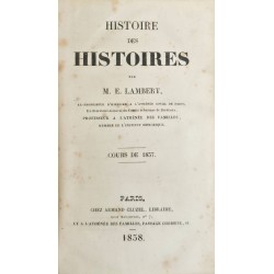Histoire des histoires....