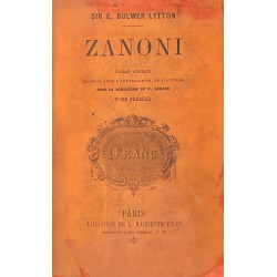 Zanoni. Roman anglais...