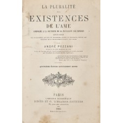 La Pluralité des Existences...