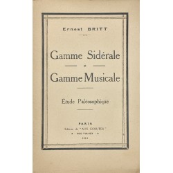 Gamme sidérale et gamme...