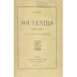 Souvenirs, 1860-1889