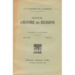 Manuel d’histoire des...