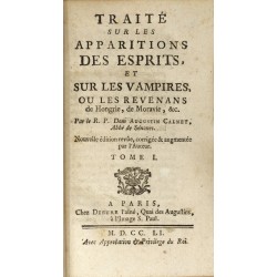 Dissertation sur les vampires calmet