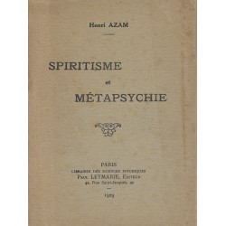 Spiritisme et métapsychie