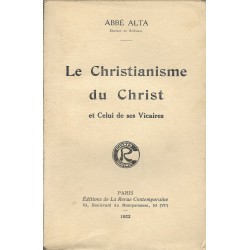 Le christianisme du Christ...