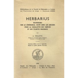 Herbarius. Recherches sur...