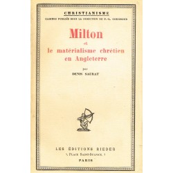 Milton et le Matérialisme...