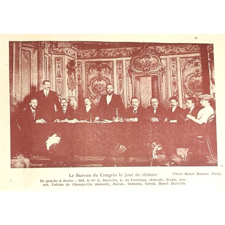 Compte-Rendu Congrès Vauban Avallon 1933 – Document D’époque