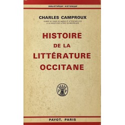 Histoire de la littérature...