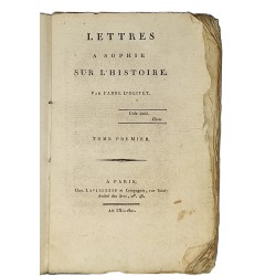 Lettres à Sophie sur...