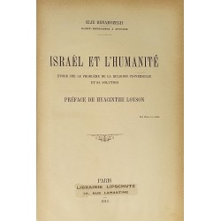 Israël et l’humanité. Etude...