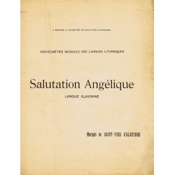 Salutation angélique....