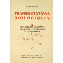 Transmutations biologiques....