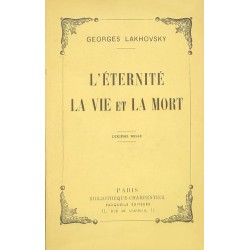 L'Eternité, la vie et la mort