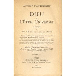 Dieu et l’Etre Universel