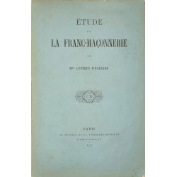 Etude sur la franc-maçonnerie