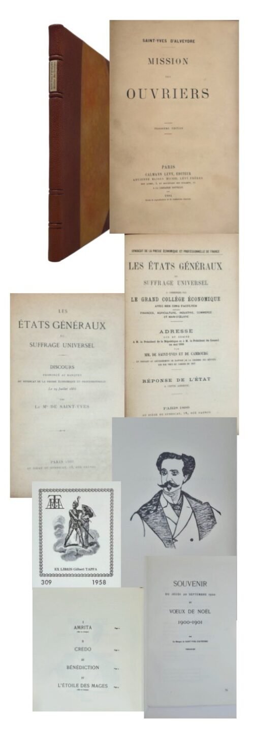 5 textes : Mission des ouvriers. Les Etats Généraux du suffrage universel...