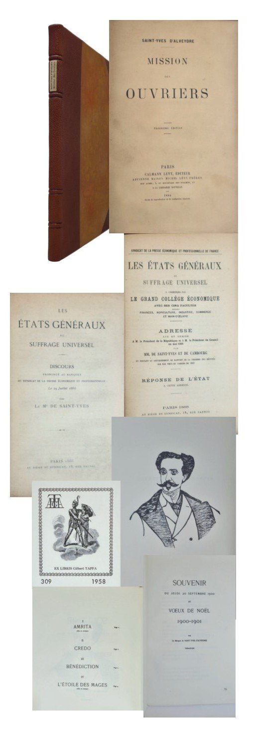 5 textes : Mission des ouvriers. Les Etats Généraux du suffrage universel...