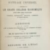 5 textes : Mission des ouvriers. Les Etats Généraux du suffrage universel...