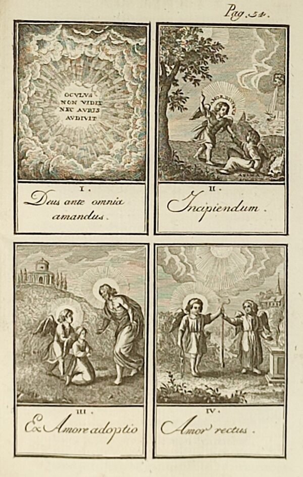 L'Ame amante de son Dieu représentée dans les emblèmes de Hermannus Hugo et dans ceux d’Othon Vænius sur l’amour divin
