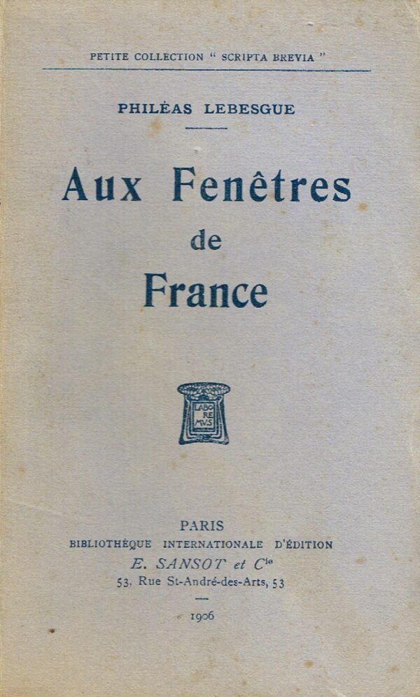 Aux Fenêtres de France