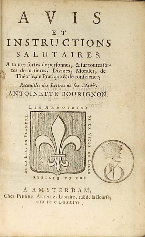Avis et instructions salutaires à toutes sortes de personnes et sur toutes sortes de matières,...