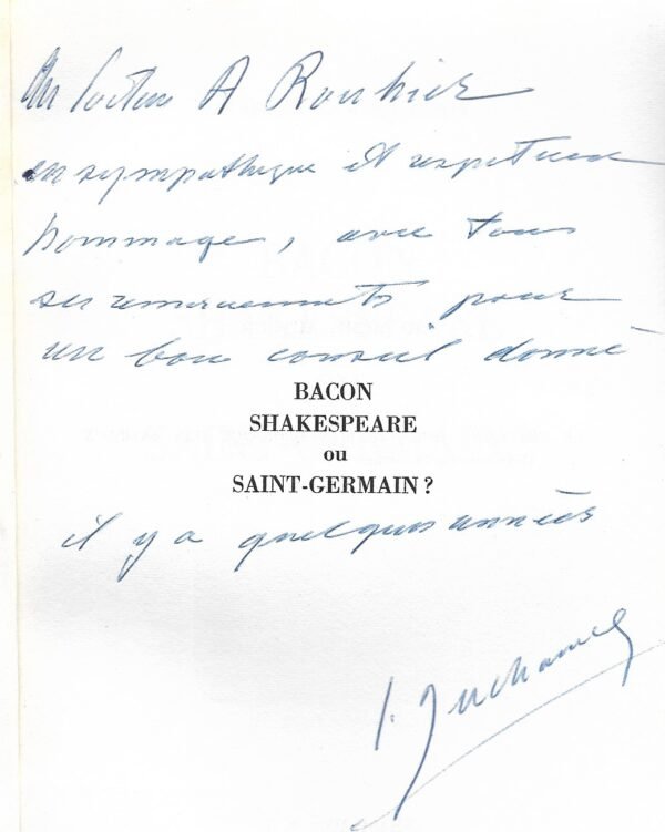 Bacon, Shakespeare ou Saint-Germain ? Mystère Rose-Croix