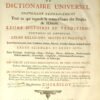Bibliotheque Orientale ou Dictionaire [sic] Universel