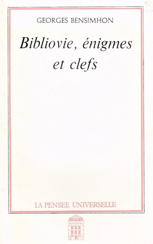 Bibliovie, énigmes et clefs