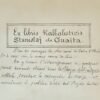 Caïn, ... Ex libris Kabbalisticis Stanislaï de Guaita et note à la plume