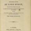 Caïn, Mystère dramatique en trois actes, de Lord Byron
