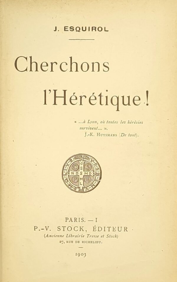 Cherchons l'Hérétique