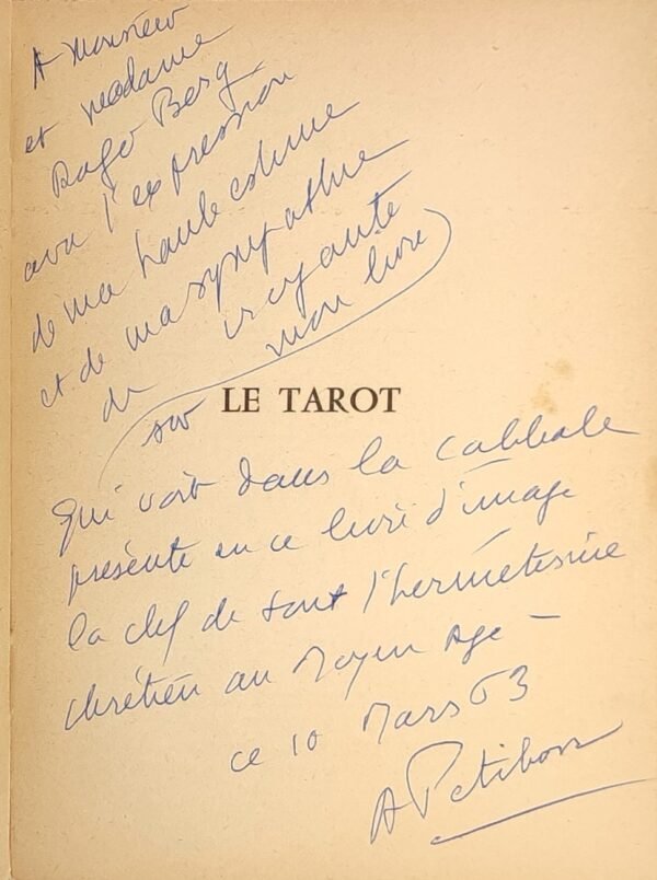 Clef de l’Hermétisme Universel. Le Tarot. Complet en 3 volumes
