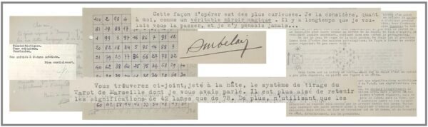 CORRESPONDANCE ROBERT AMBELAIN / JULES BOUCHER  (53 DOCUMENTS)
