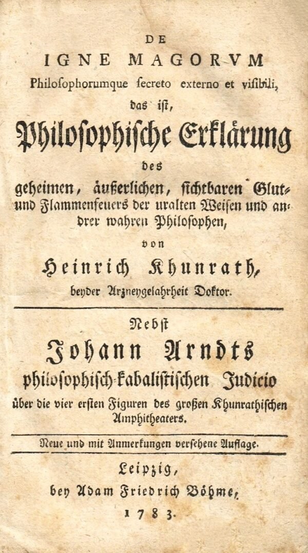 De igne Magorum Philosophorumque secreto externo et visibili,...