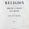 De la religion du nord de la France avant le christianisme