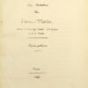 Des nombres. Oeuvre posthume, 1843